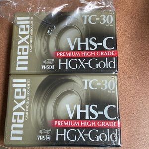 Maxell Camcorder Video Cassettes
